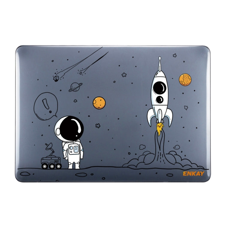 ENKAY Hat-Prince Spaceman Pattern Laotop - Funda protectora de cristal para MacBook Pro de 16,2 pulgadas A2485 2021, For MacBook Pro 16.2 inch A2485 2021/A2880 2023
