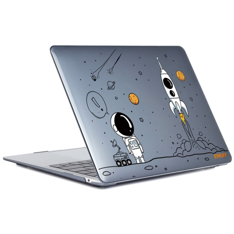 ENKAY Hat-Prince Spaceman Pattern Laotop - Funda protectora de cristal para MacBook Pro de 16,2 pulgadas A2485 2021, For MacBook Pro 16.2 inch A2485 2021/A2880 2023