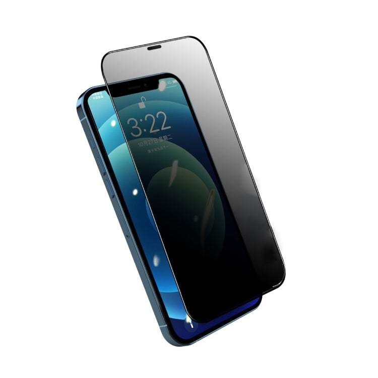 Película de vidrio templado antimiradas ENKAY Quick Stick, For iPhone 12 mini, For iPhone 12 / 12 Pro, For iPhone 12 Pro Max