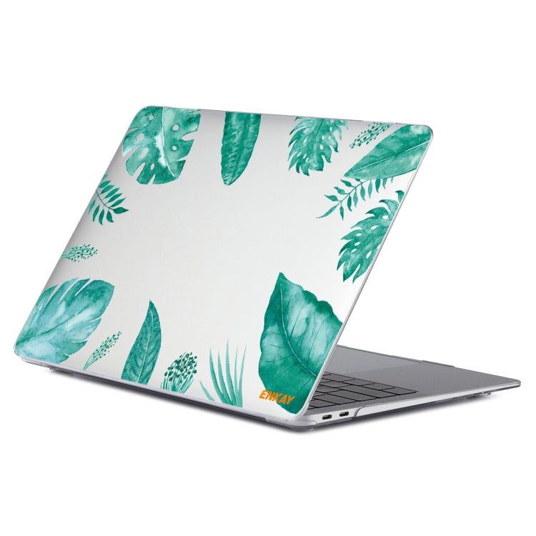 ENKAY Hat-Prince Forest Series Patrón Laptop Funda protectora de cristal para MacBook Pro 14.2 pulgadas A2442 2021, For MacBook Pro 14.2 inch A2442 2021/A2779 2023