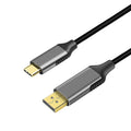 Cable USB-C / Type-C a DisplayPort 4K 60 HZ, longitud del cable: 1,8 m