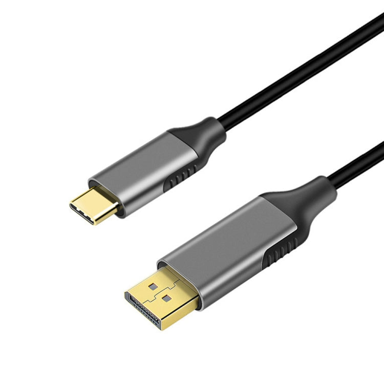 Cable USB-C / Type-C a DisplayPort 4K 60 HZ, longitud del cable: 1,8 m