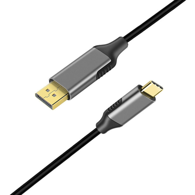 Cable USB-C / Type-C a DisplayPort 4K 60 HZ, longitud del cable: 1,8 m
