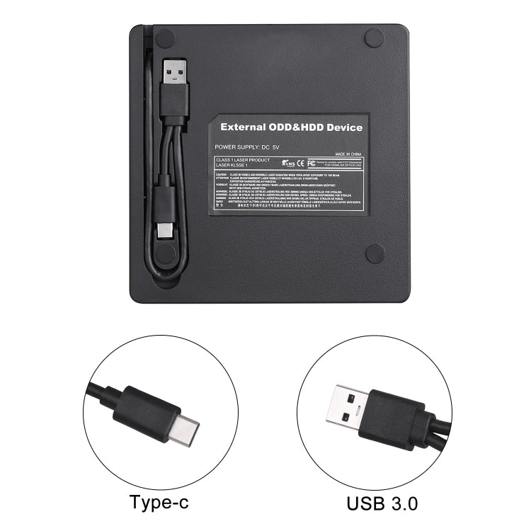 Unidad óptica externa con grabadora de DVD tipo C