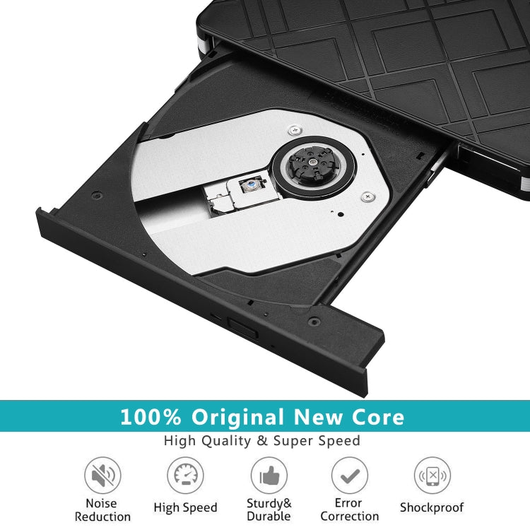 Unidad óptica externa con grabadora de DVD tipo C