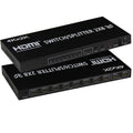 Conmutador de vídeo HDMI 2 en 8 Full HD 4K x 2K