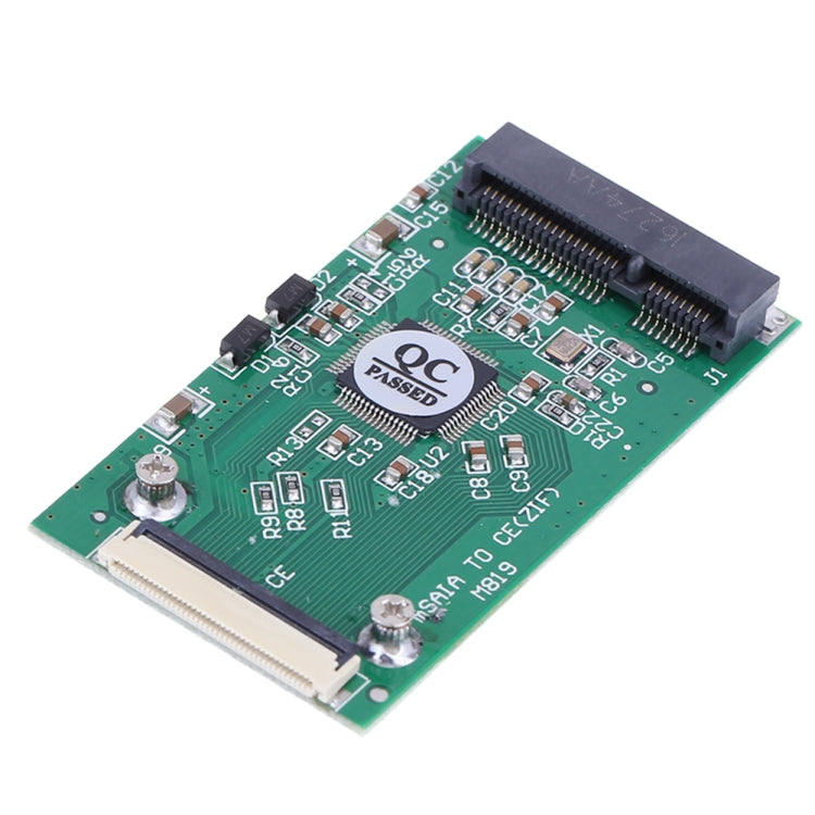 Mini PCI-E SATA mSATA SSD a 40 pines 1,8 pulgadas ZIF CE SSD tarjeta convertidora