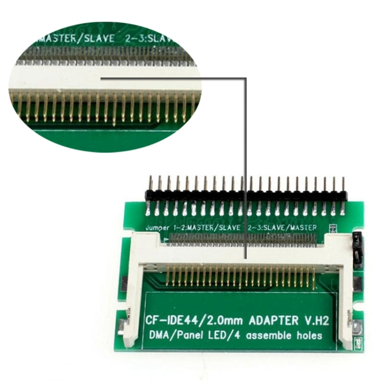 Tarjeta de conversión de disco duro electrónico CF a IDE Notebook 44 Pin 2.5IDE