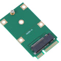 Mini PCI-E M.2 NGFF 30 mm 42 mm SSD a tarjeta adaptadora mSATA de 52 pines