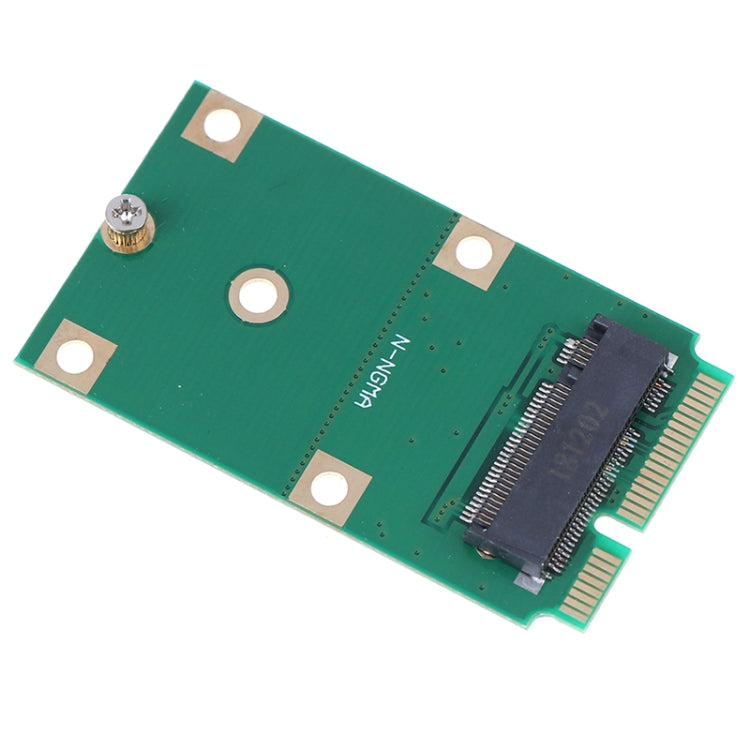 Mini PCI-E M.2 NGFF 30 mm 42 mm SSD a tarjeta adaptadora mSATA de 52 pines
