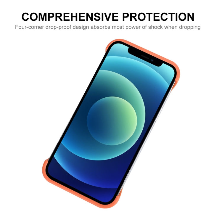 ENKAY Estuche de PC sin marco hueco a prueba de golpes para iPhone 12 Pro Max, For iPhone 12 Pro Max
