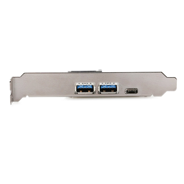 Tarjeta de expansión USB 3.1 Type-C PCIe a Type-C y Type A 3.0 Tarjeta elevadora USB PCI Express