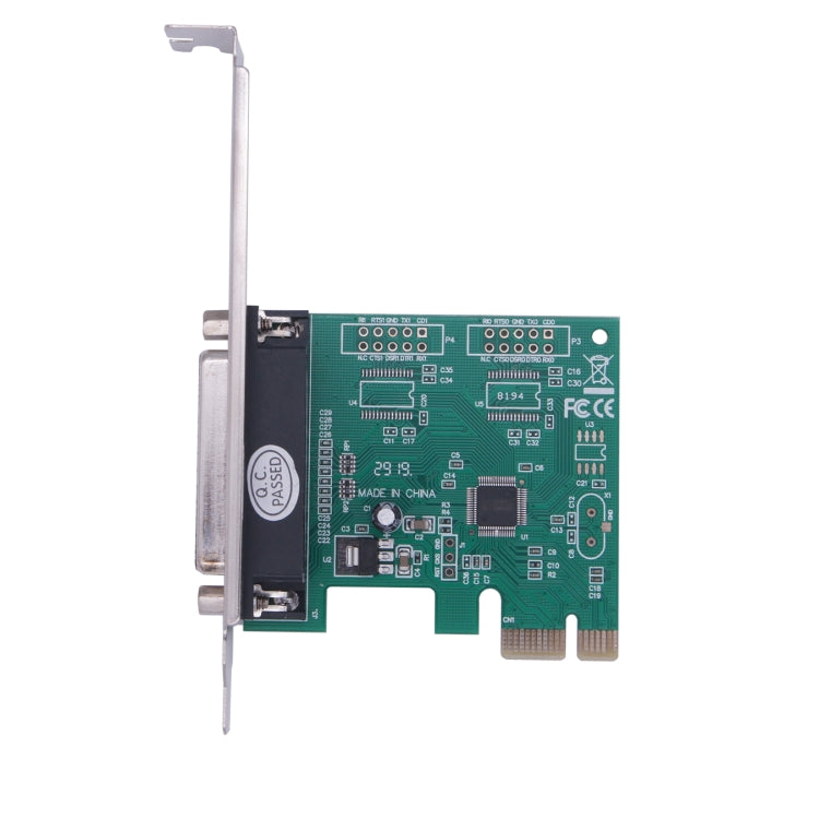 Tarjeta de expansión de interfaz de impresora PCIE PCI-E a DB25 de 25 pines
