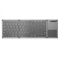 B066S Mini teclado Bluetooth inalámbrico ultrafino multifunción triple, B066S