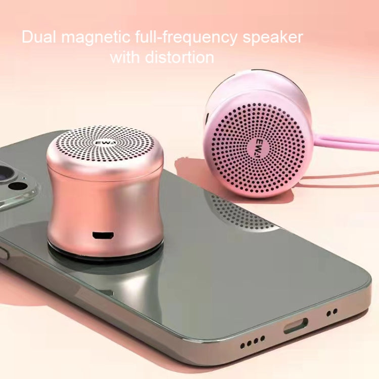 EWA A119 Altavoz inalámbrico portátil Bluetooth IPX7 Mini TWS