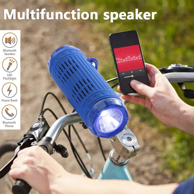T&G TG312 LED Altavoz Bluetooth inalámbrico multifuncional portátil para exteriores