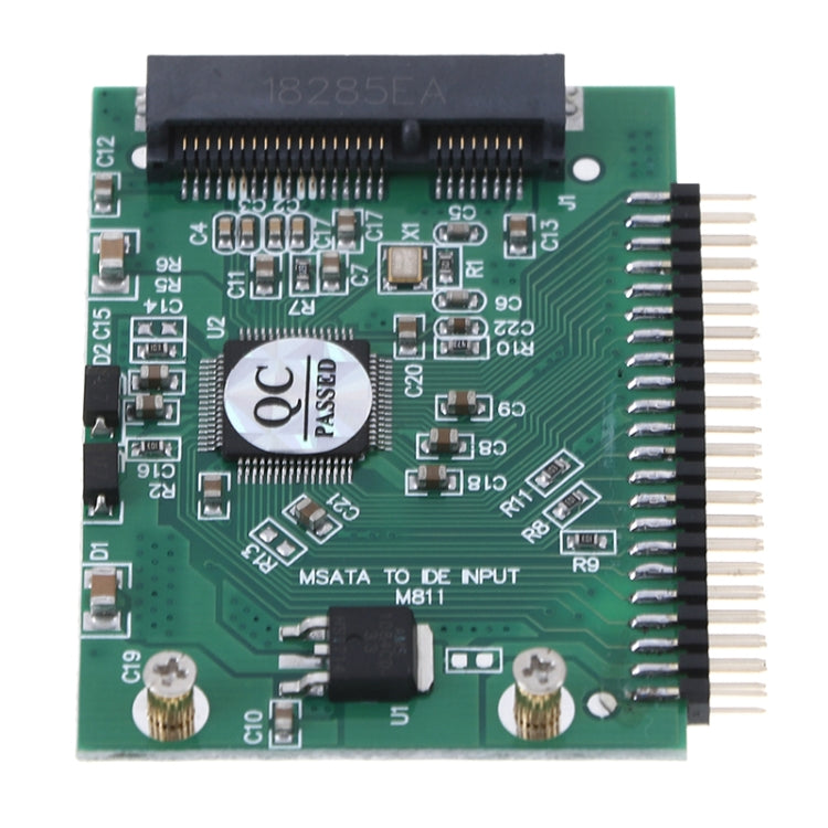 Adaptador mSATA SSD a IDE de 44 pines Tarjeta convertidora mSATA IDE