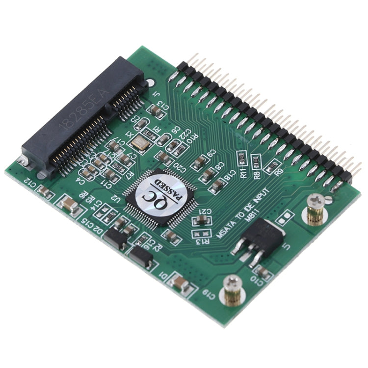 Adaptador mSATA SSD a IDE de 44 pines Tarjeta convertidora mSATA IDE