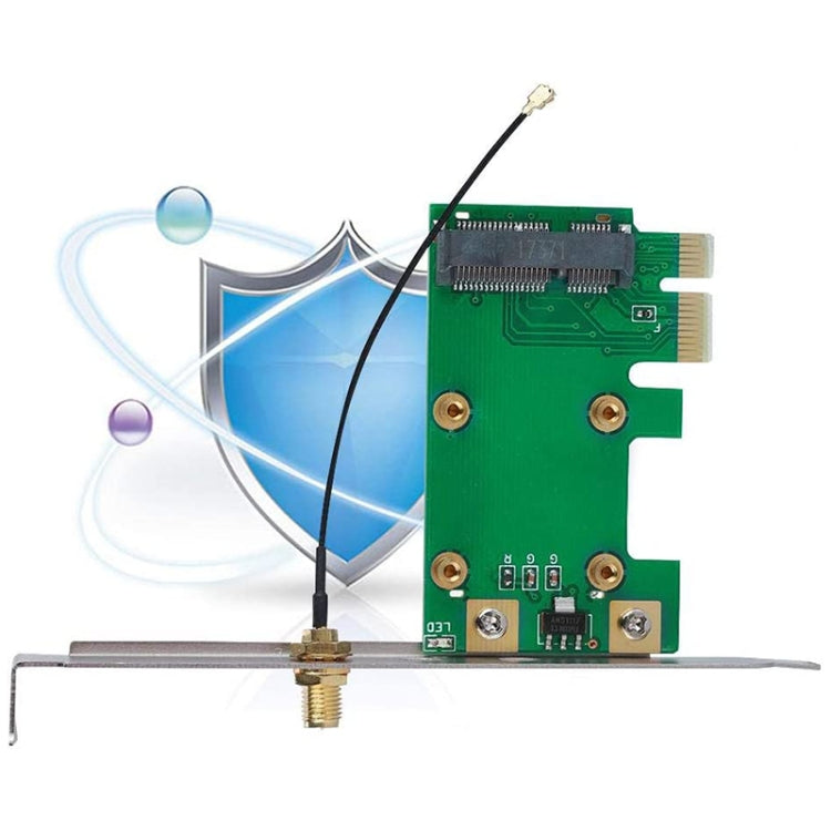 Adaptador de tarjeta PCI Express a Mini PCI Express
