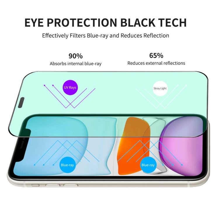 Película de vidrio templado para protección ocular ENKAY Quick Stick, For iPhone 11 Pro / XS / X, For iPhone 11 / XR, For iPhone 11 Pro Max / XS Max