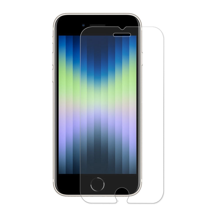 ENKAY 0.26mm 9H Película de Vidrio Templado para iPhone SE 2022 / SE 2020 / 8 / 7, 1 PC, 2pcs, 5pcs, 10pcs