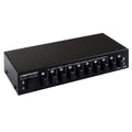 B059 10 en 2 salidas/2 en 10 salidas interruptor RCA de 2 vías señal de frecuencia de Audio seleccione dispositivo de cambio caja de altavoz, B059
