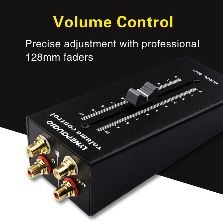 Caja de altavoz con fuente de preamplificador pasivo, controlador de ajuste de volumen sin alimentación, RCA, Passive Preamp