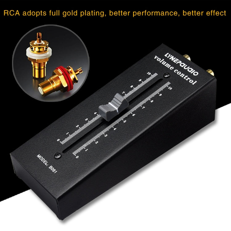 Caja de altavoz con fuente de preamplificador pasivo, controlador de ajuste de volumen sin alimentación, RCA, Passive Preamp