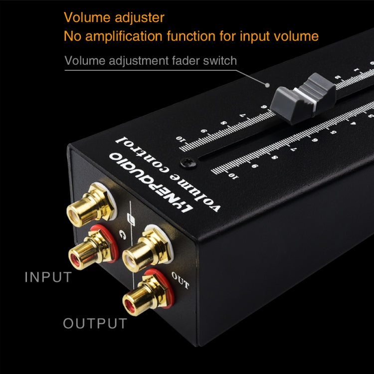 Caja de altavoz con fuente de preamplificador pasivo, controlador de ajuste de volumen sin alimentación, RCA, Passive Preamp