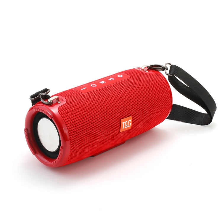T&G TG324 Altavoz Bluetooth portátil impermeable de alta potencia compatible con tarjeta FM / TF