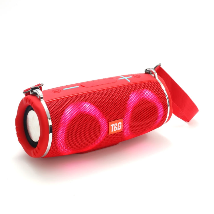 T&G TG642 RGB Light Altavoz Bluetooth portátil a prueba de agua Compatible con tarjeta FM / TF, TG642