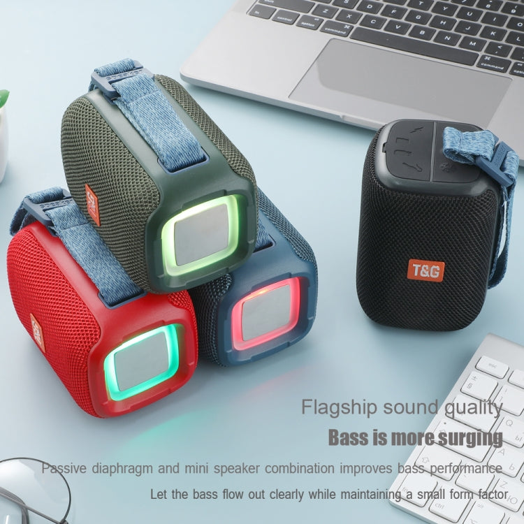 T&G TG339 RGB Light 5W Altavoz Bluetooth portátil impermeable