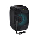 NewRixing NRG501B Altavoz inalámbrico de karaoke para exteriores Amplificador de audio de alta potencia, With Mic, No Mic