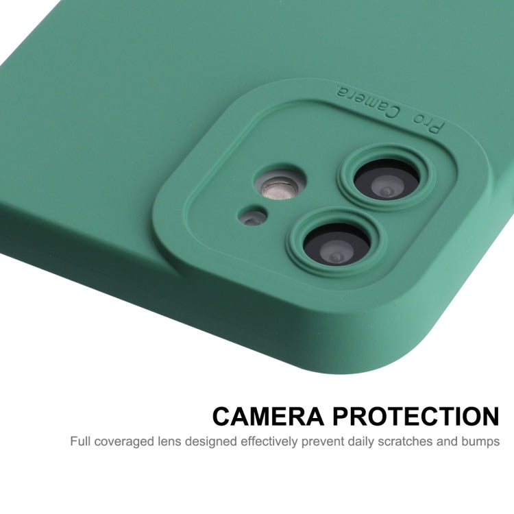 Funda de silicona líquida ENKAY para iPhone 12, For iPhone 12
