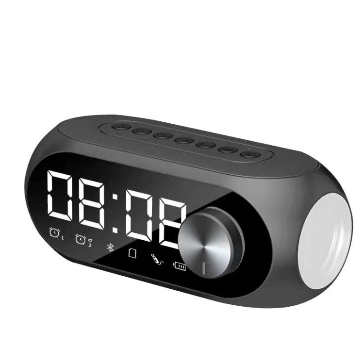 AEC S8 Despertador Altavoces Bluetooth con soporte de luz LED TF / FM, S8