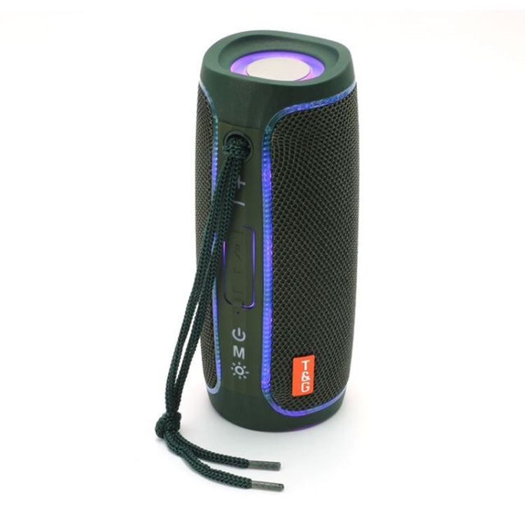 Altavoz Bluetooth con luz LED portátil T&G TG288 TWS