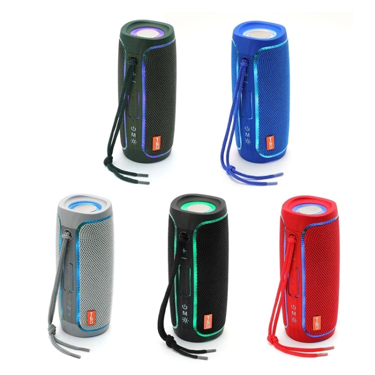 Altavoz Bluetooth con luz LED portátil T&G TG288 TWS