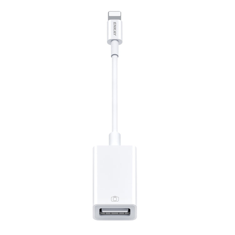 ENKAY ENK-AT108 Cable de datos adaptador OTG de 8 pines a USB 3.0 para iPhone / iPad