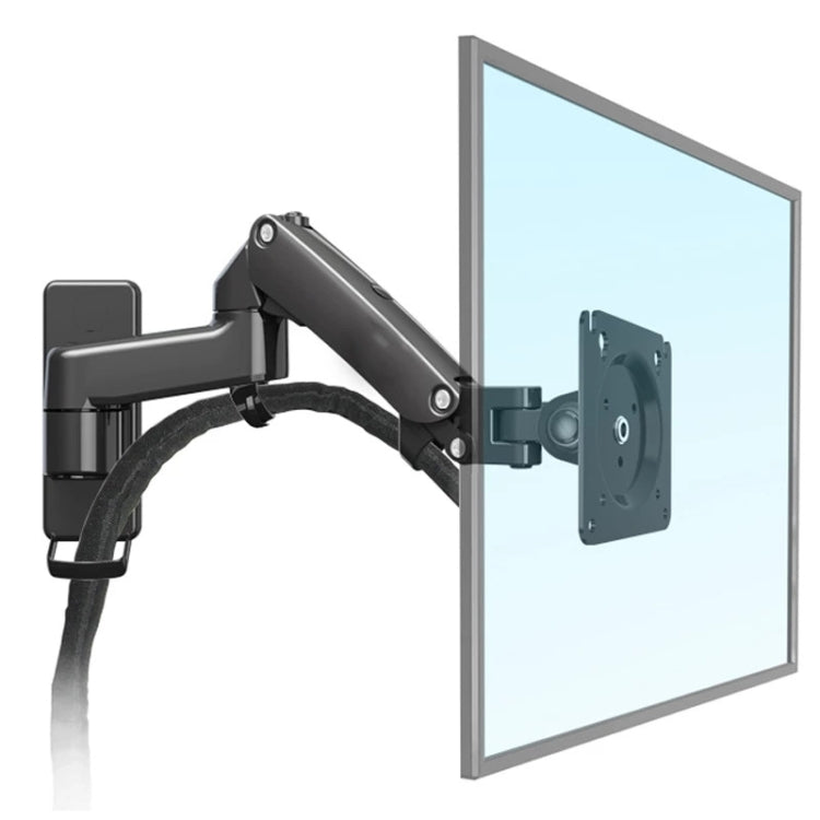 Soporte de pared para TV F150 con brazo de resorte de gas ajustable para Monitor LCD LED de 17-27 pulgadas