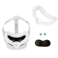 JD-391215 Adecuado para Oculus Quest2 Generation VR Eye Mask Cubierta de silicona + Juego de cubierta de lente