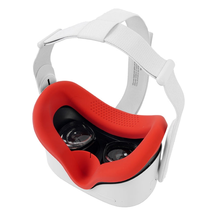 JD-391215 Adecuado para Oculus Quest2 Generation VR Eye Mask Cubierta de silicona + Juego de cubierta de lente