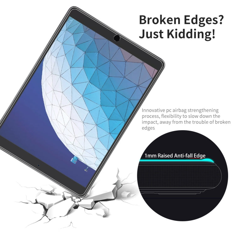 ENKAY Hat-Prince Película completa de vidrio templado con pegamento completo para iPad 10.2 2021 / 2020 / 2019, 1 PCS, 2 PCS