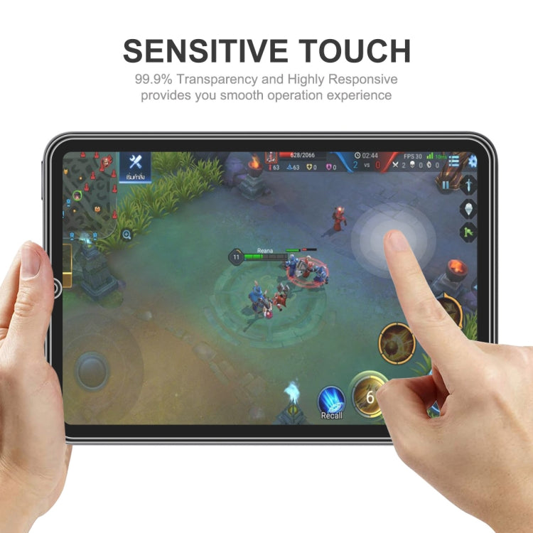 ENKAY Hat-Prince película completa de vidrio templado con pegamento completo para iPad mini 6, 1 PCS, 2 PCS