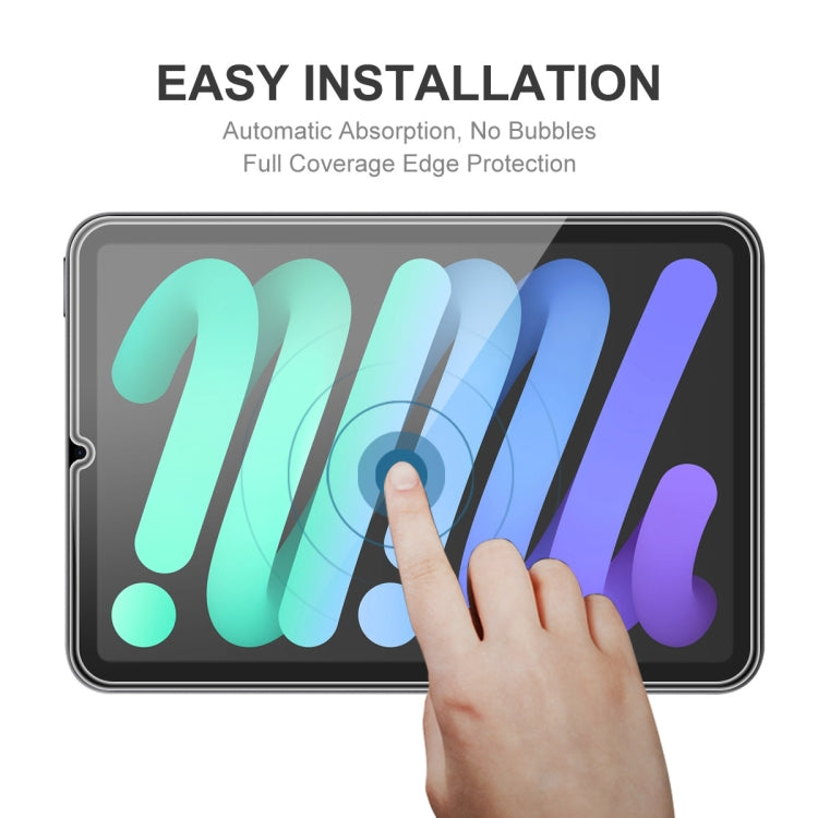 ENKAY Hat-Prince película completa de vidrio templado con pegamento completo para iPad mini 6, 1 PCS, 2 PCS