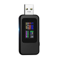 KWS-MX18 10 en 1 USB DC Tester Corriente 4-30V Medidor de voltaje Temporizador Amperímetro Medidor digital