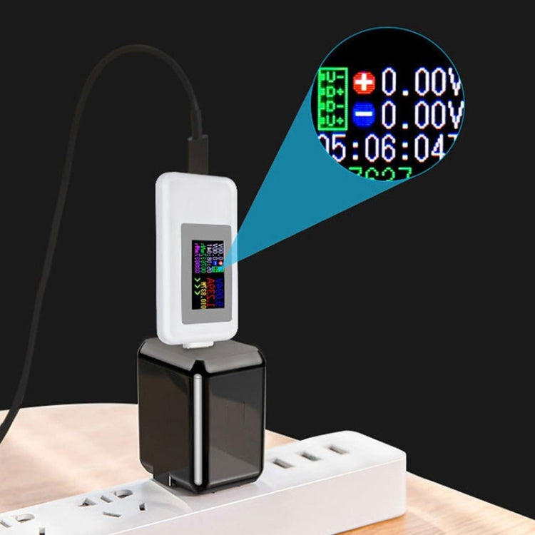 KWS-MX18 10 en 1 USB DC Tester Corriente 4-30V Medidor de voltaje Temporizador Amperímetro Medidor digital