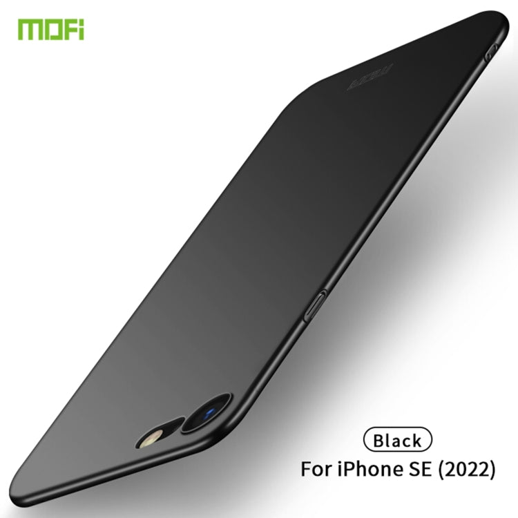 Estuche rígido ultrafino MOFI Frosted PC, For iPhone SE 2022 / 2020