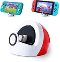 Para Nintendo Switch y Switch Lite NS Consola de juegos Nintendo Mini soporte de carga portátil, Charging Dock Stand