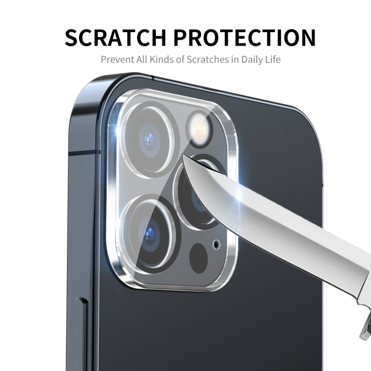 ENKAY Hat-Prince 9H Lente de cámara trasera Película de vidrio templado para iPhone 13 Pro / 13 Pro Max, (1 PC), (2pcs)
