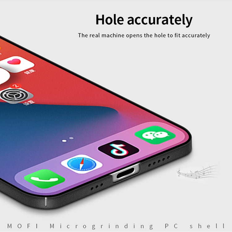 MOFI Fandun Series Frosted PC Estuche para teléfono ultrafino, For iPhone 14, For iPhone 14 Pro, For iPhone 14 Plus, For iPhone 14 Pro Max